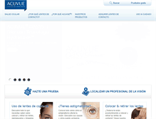 Tablet Screenshot of acuvue-la.com